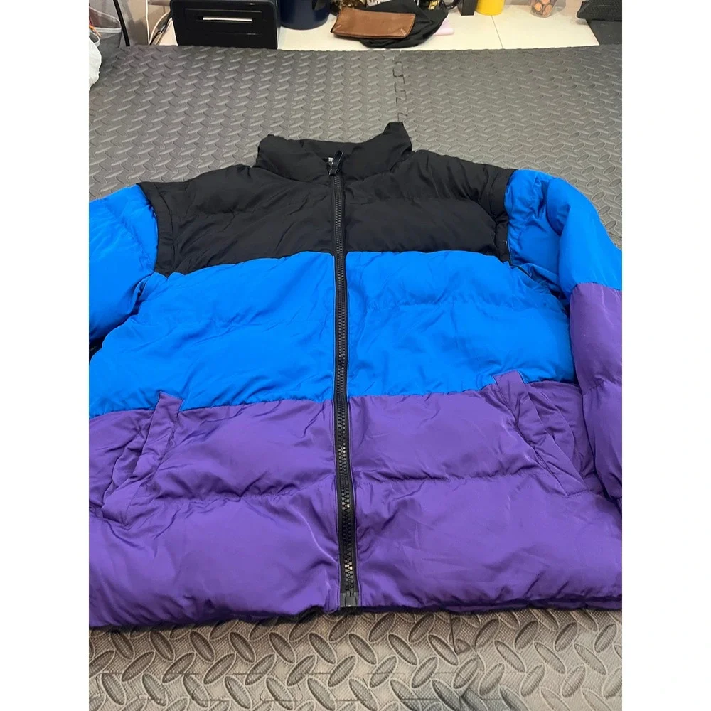 LEGO x Target Puffer Jacket Unisex Medium Multicolor Colorblock Limited‎ Edition